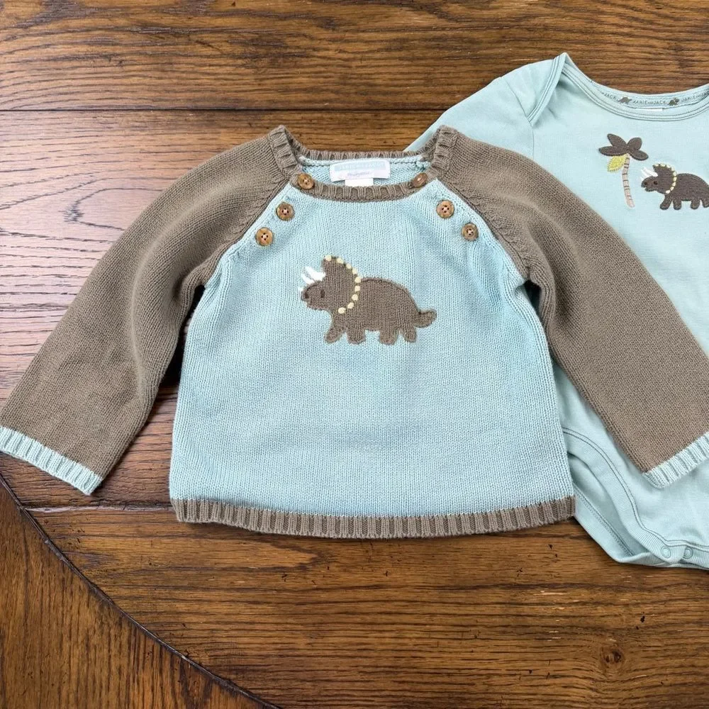 Janie and Jack Matching Bodysuit Sweater Set - Picture 2 of 6